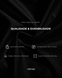 Tech Social Shirt | Preto