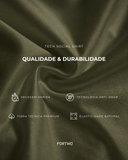 Tech Social Shirt | Militar