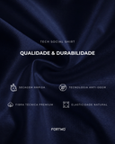 Tech Social Shirt | Azul Marinho