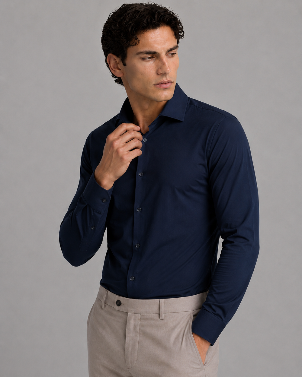 Tech Social Shirt | Azul Marinho